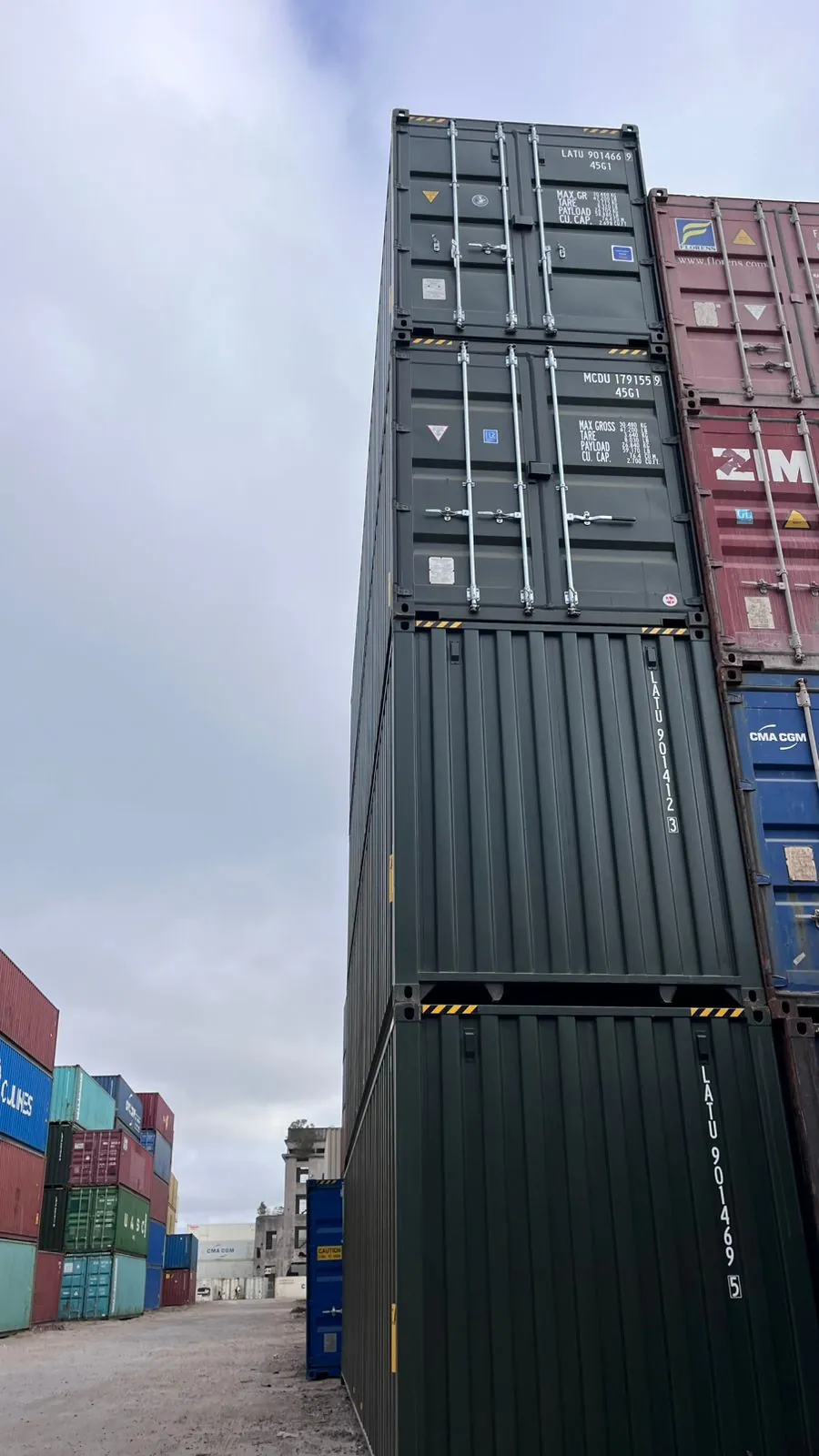 Contenedor Dry 40 pies One Trip en depósito — disponibilidad inmediata en Córdoba